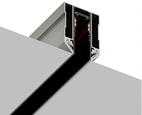 Магнитный шинопровод для натяжного потолка MAGNETIC TRACK NP25-200