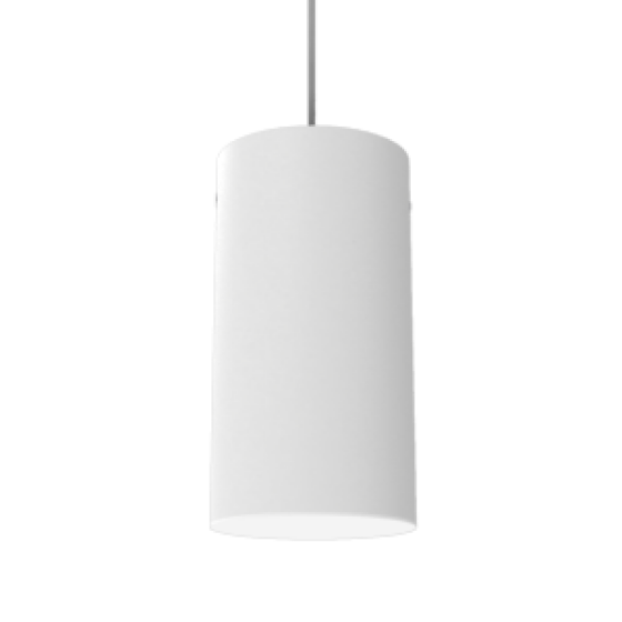 Светодиодный светильник VARTON DL-Roll подвесной 9 Вт 3000 К 90х170 мм RAL9003 белый муар с рассеивателем опал DALI