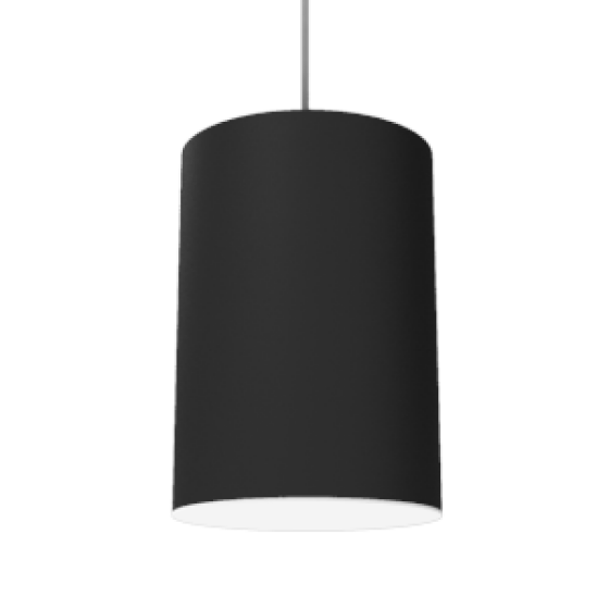 Светодиодный светильник VARTON DL-Roll подвесной 9 Вт 3000 К 120х170 мм RAL9005 черный муар с рассеивателем опал DALI