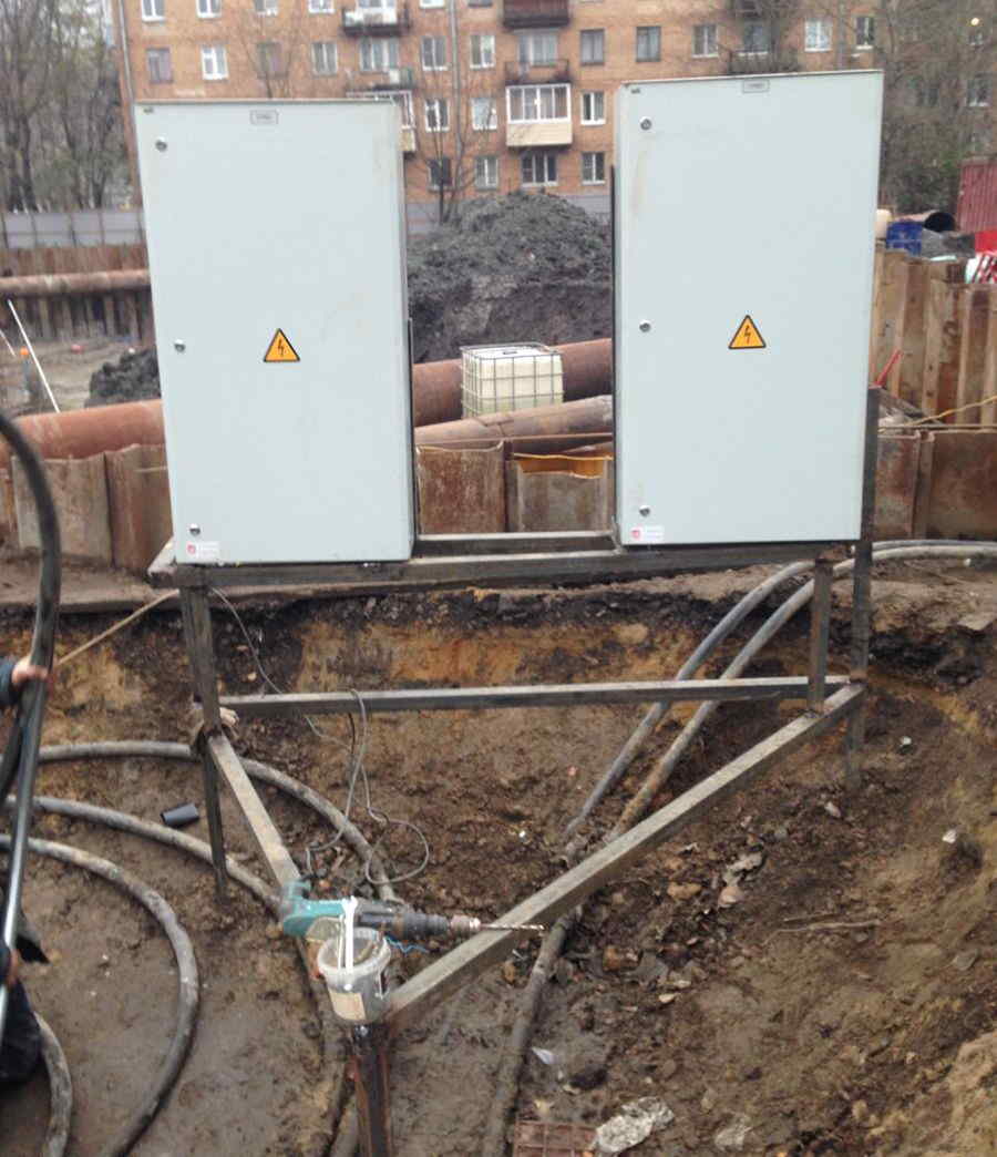 Монтаж заземляющих устройств